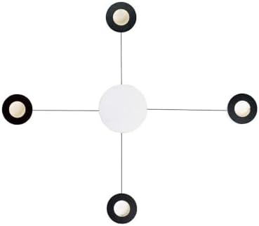 ET2 Orbital-9.6W 4 LED Wall sconce-23 Inches Wide by 37 inches high