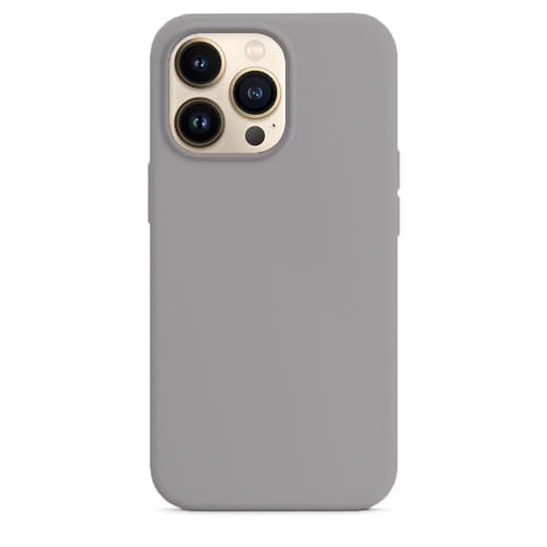 Coque silicone liquide pour iPhone finition mat de haute qualité