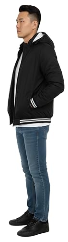 Image of Export Quality Reversible Puffer Jacket in GLD Material best for Winterwear /Hiking /Biking /Camping /Mountaineering /Fashion & Casual Wear(Control Temperature up to 3 Degree Celsius)(3C)