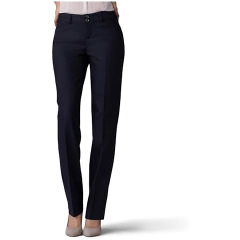 Lee Women's Secretly Shapes Straight Leg Pant Cover