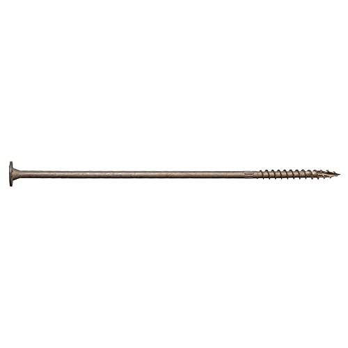 Simpson Strong-Tie SDWS221000DB-R50 Strong-Drive SDWS Timber Screw (Exterior Grade) — 0.220 in. x 10 in. T40, Tan (50-Qty)