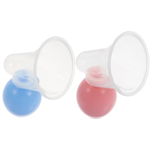 Extractor Manual de Leche 2 Piezas Portátil Rosa y Azul miniatura 1