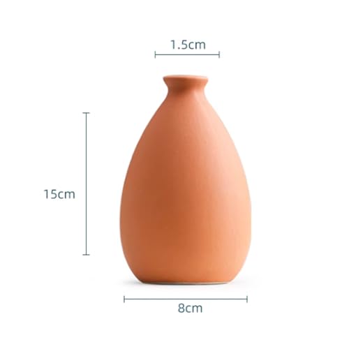 Vase pour fleurs séchées idéal pour sublimer une table à manger de salon - 3