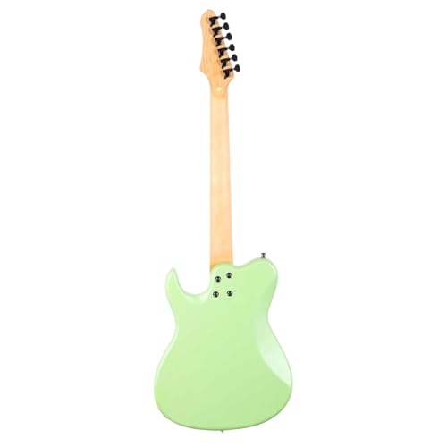 Guitare électrique droitier 6 cordes avec pont fixe et manche érable - 2