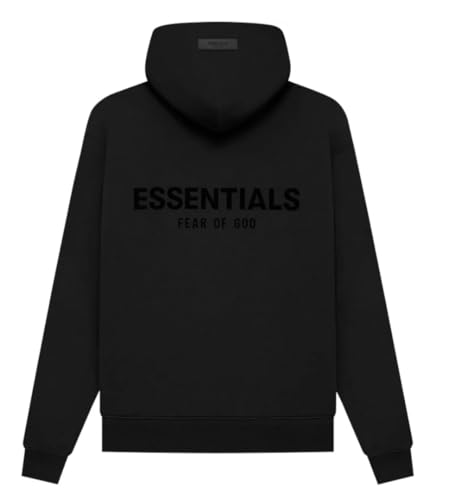 Villeion Styles Essentials - Oversized Hoodie Collection (US, Alpha, Small, Regular, Regular, Stretch Limo/Black)2
