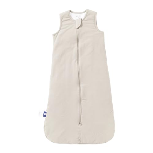 Image of Rayon Made from Bamboo Baby Sleep Sack 0.5 Tog Ultra Soft Wearable Blanket 0-6 Months,Infant Newborn Sleeping Bag Unisex Boys Girls, 2-Way Zipper Sleep Sack Breathable Lightweight S
