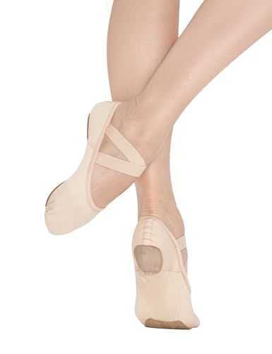 Dayrose Girls Ballet Shoes, Full Stretchy Ballet Slippers for Big Kids/Women2