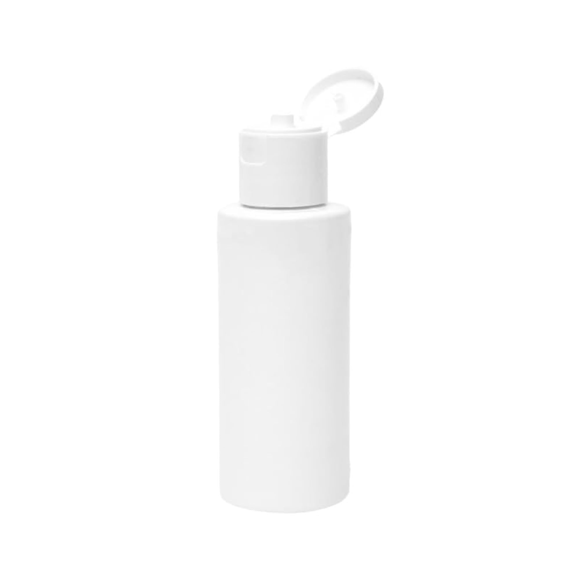 Round White HDPE Bottle, 50ml (Pack of 2)