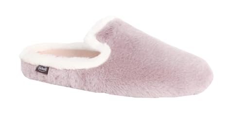 Mules en fourrure Scholl Maddy Double rose 39 pour soulager les pieds fatigués