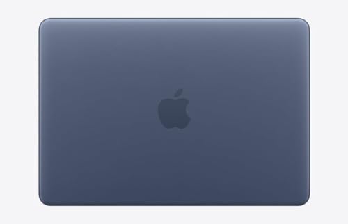 Image of Saco MacBook Neo Case 13 inch 2026 (A18 Pro, Model A3404), 1:1 Precision Fit | Official Indigo Clear | Matte Hard Shell Cover, Scratch & Fingerprint Resistant for New MacBook Neo 13 inch Case