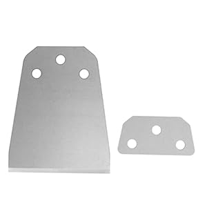 DANAIXZ Elektro Hammerboden Schaber 4 -Zoll schwere Federstahl -Schaber -Meißel mit runden Schaft für Fliesenkleber Mörtelentfernung DIY Renovierung