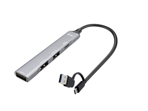 i-tec Hub・USB-C/USB-A・Metall・1 x SuperSpeed (CAHUBMETALMINI4)