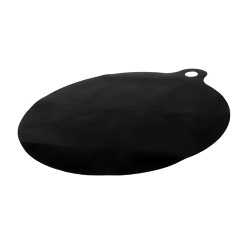 SHOWERORO Induction Cooktop Mat Kitchen Stove Mat Protector Insulation Silicone Pad Scratch Easy to Clean