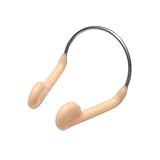 MAGICLULU 4 Stück Schwimm Nasenclip aus Silikon Gepolstert Hautfarben Einheitsgröße Nasenschutz für Erwachsene Wasserfester Wiederverwendbarer Nasenclip für Pool und Freitauchen