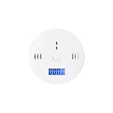 防災グッズ 一酸化炭素警報機 一酸化炭素チェッカー キャンプ用 防災用品 キャンプ用警報機 中毒 チェッカー LEDライト 警報器 暖炉 中毒 防止 壁掛け式 高感度感知 自宅用