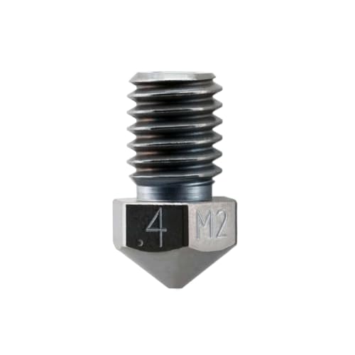 Buse 0,4 mm M6 RepRap Micro-Swiss évitez l'usure de l'acier trempé haute vitesse