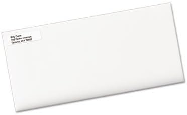 Avery Printable Return Address Labels with Sure Feed, 0.5" x 1.75", White, 2,000 Blank Mailing Labels (05267) - Image 4