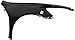 Evan Fischer Front Fender Compatible With Honda Accord 2003-2007, Primed, Steel, 4-Door, Sedan, USA Built Driver Side