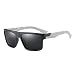 DUBERY Mens Sport Polarized Sunglasses Outdoor Riding Square Windproof Eyewear (#2)