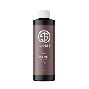 SJOLIE Rapid Spray Tan Solution – Luxe Ultra One Hour Express Tan – Violet Base | Sunless Tanner for a Quick-Drying, Ultra Dark Glow (8oz)