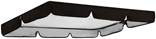 HUNTFF Cubierta Superior abatible Reemplazo de toldo Porche Patio Exterior Reemplazo de Tela de toldo oscilante Cubierta de reemplazo de Techo oscilante Impermeable para Exteriores 22.6.21
