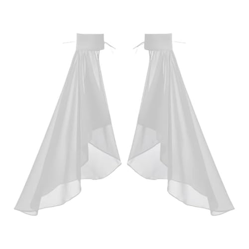 Robe à manches longues en tulle transparent détachable de mariage
