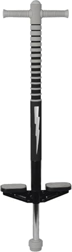 Digital Counter Pogo Stick, 48 Inches Height, Black/Gray, Ages 6-16, Battery Powered Jump Counter