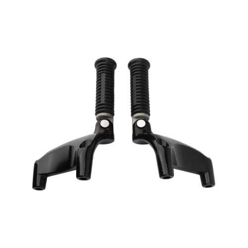 Repose-pieds passager acier noir support pédale robuste pour Sportster XL