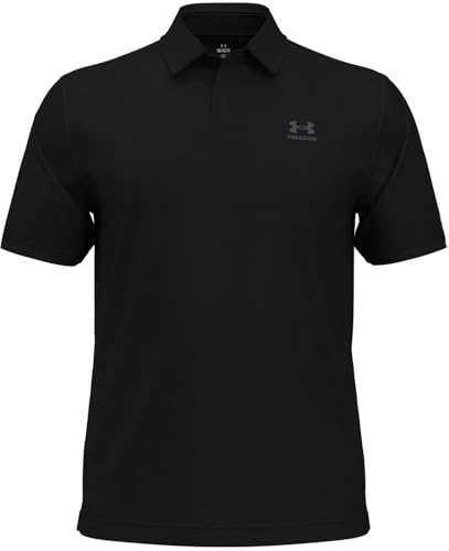 Under Armour 1385909-1-XL Men's UA Tee to Green Freedom Polo Black XL