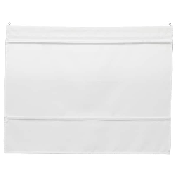 "Roman Blind – Elegant & Durable Polyester Window Covering" (2, White, 120x160 cm)
