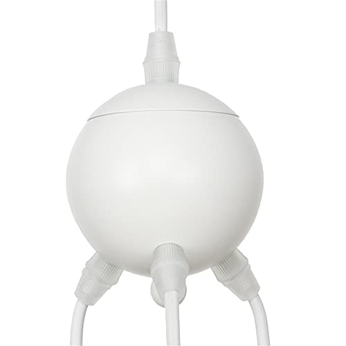 Lámpara colgante de 3 luces con cable ajustable para techo de cocina 2