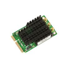 MikroTik R11e-5HacT Tarjeta miniPCI-e 5 GHz 802.11ac/a/n triple cadena con 3 MMCX miniatura 1