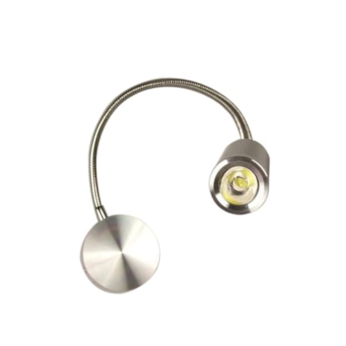 Lámpara LED de pared para leer en la cama sin molestar y sin ocupar espacio