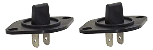 1156925 Dryer Thermistor for Dryers Compatible With FEQB2152FE1, FEQB4000FS0, FEQB4000FS1, FFLE1011MW0, FFLE1011MW1, FFLE1011MW2, FFLE2022MW0, FFLE2022MW1, FFLE2022MW2 -(2 Pack)