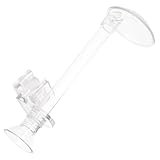 GLEAVI Aquarium Shrimp Feeding Tube with Suction Cup Mount 15cm Feeder Tool Kit for Fish Tank Accessories