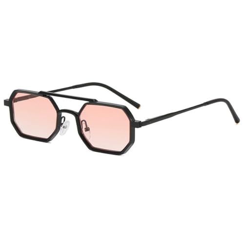 Lunettes de soleil carrées hommes et femmes MUTYNE avec monture en métal