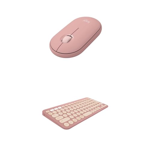 ロジクール ワイヤレスマウス キーボード セット [ M350sRO + K380sRO ] ローズ 国内正規品