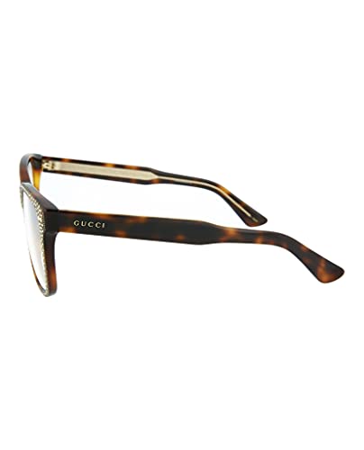 Gucci GG0047S Sunglasses 004 Havana / Transparent Lens 56 mm3