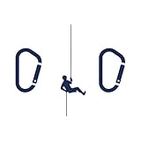 Tattwo.me – Tatuaje temporal para adultos y niños, dura 2 semanas, resistente al agua –3 símbolos de escalada (para recortar) – Tinta de origen vegetal - Certificado UE de cosméticos – (P1003)