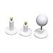 Scott Edward Golf Practice Tees, 3/4/6 Pieces Packed, Magnet Tee and Rubber Tee,Indoor and Outdoor,for Driving Range and Practice Mat