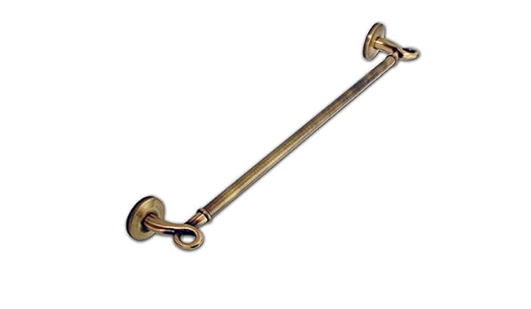 Toallero de baño pequeño 41cm para Pegar latón Envejecido Bolero Manillons Torrent