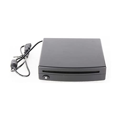 Lecteur DVD portable pour voiture avec boîtier CD autoradio et connexion USB externe