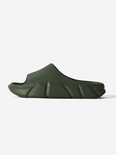 Image of The Souled Store Slides: Men and Boys EVA Lightweight Solid Slip On Sliders