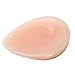 DFGGE Silikon Brüste Tropfenform Brustprothese Crossdresser Gefälschte Brust Mastektomie Waschbar Klebe BH-Einlagen Brustvergrößerer,Nude,100g/piece