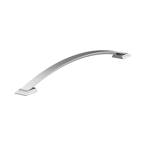 Image of Amerock BP2936726 | Polished Chrome Appliance Pull | 18 inch (457mm) Center-to-Center Cabinet Handle | Candler | Furniture Hardware