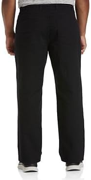 True Nation by DXL Men's Big and Tall Black Relaxed-Fit Stretch Jeans - Image 2