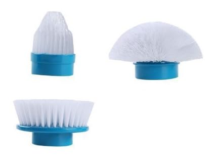 Image of Spin Brush for Cleaning, 300RPM Cordless Electric Spin Scrubber, Long Handle Powerful Cleaning Brush with 3 Replaceable Brush Heads for Bathroom Tub Kitchen Tlie