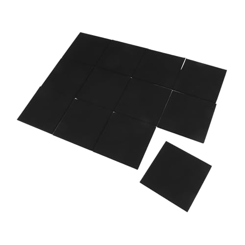 jojofuny 12pcs Paneles Acústicos Autoadhesivos para Tratamiento de Pared, Resistente al Fuego, Paneles de Espuma Absorbentes de Sonido para Hogar y Estudio miniatura 1