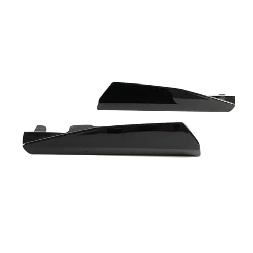 Faldas laterales coche negro brillante kit carrocería Corvette C7 2014-2019 winglet