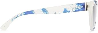 VonZipper Women's Sunglasses Ya Ya! Acid Wash Blue/Grey Blue Gradient Lens (Acid Wash Blue, One Size)